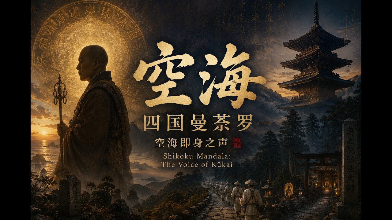 空海（Kūkai）｜四国曼荼罗（Shikoku Mandala）| Soul of Souls - YouTube
