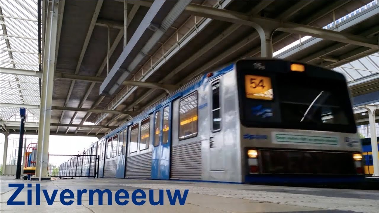 GVB Amsterdam eerste Metro Zilvermeeuw M1/M2/M3 (LHB)