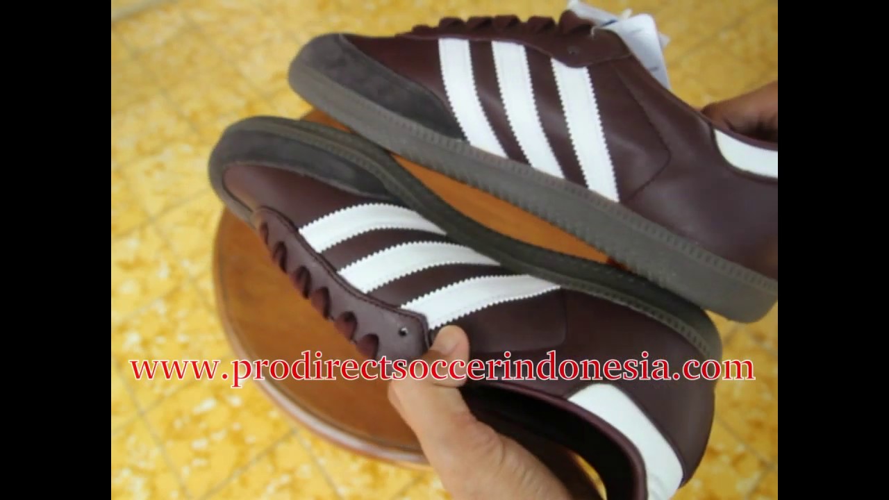  Sepatu Sneakers Adidas  Samba OG Mystery Brown Core Black 