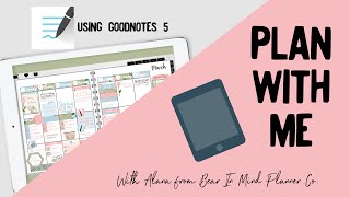 PLAN WITH ME-Digital Planning FIRST Week Of March In GoodNotes 5