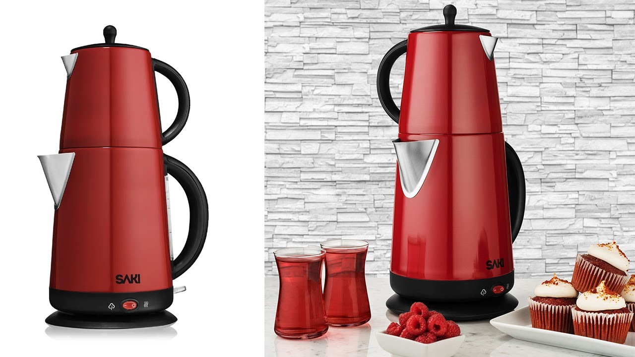 Saki TeaSmart Electric Turkish Tea Kettle