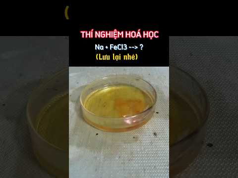 Video Thí nghiệm hoá học: Na + FeCl3 || Sodium + Iron chloride - youtube