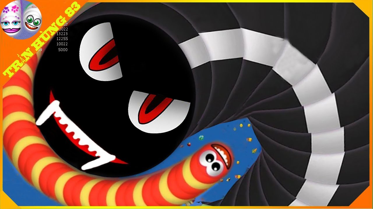 Epic Worms Zone: Лучший игровой процесс! | WORMSZONE.IO | GIANT SLITHER SNAKE TOP 01 / Trần Hùng 83
