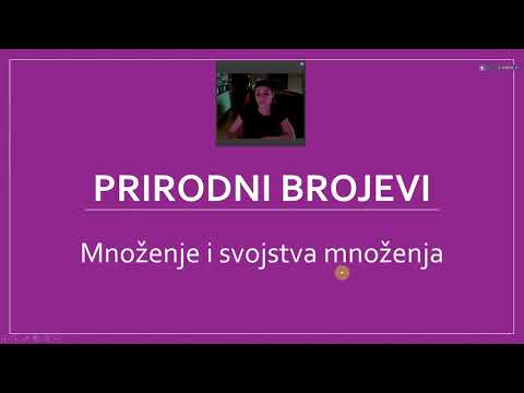 Video: Kako se nazivaju brojevi u zadatku množenja?