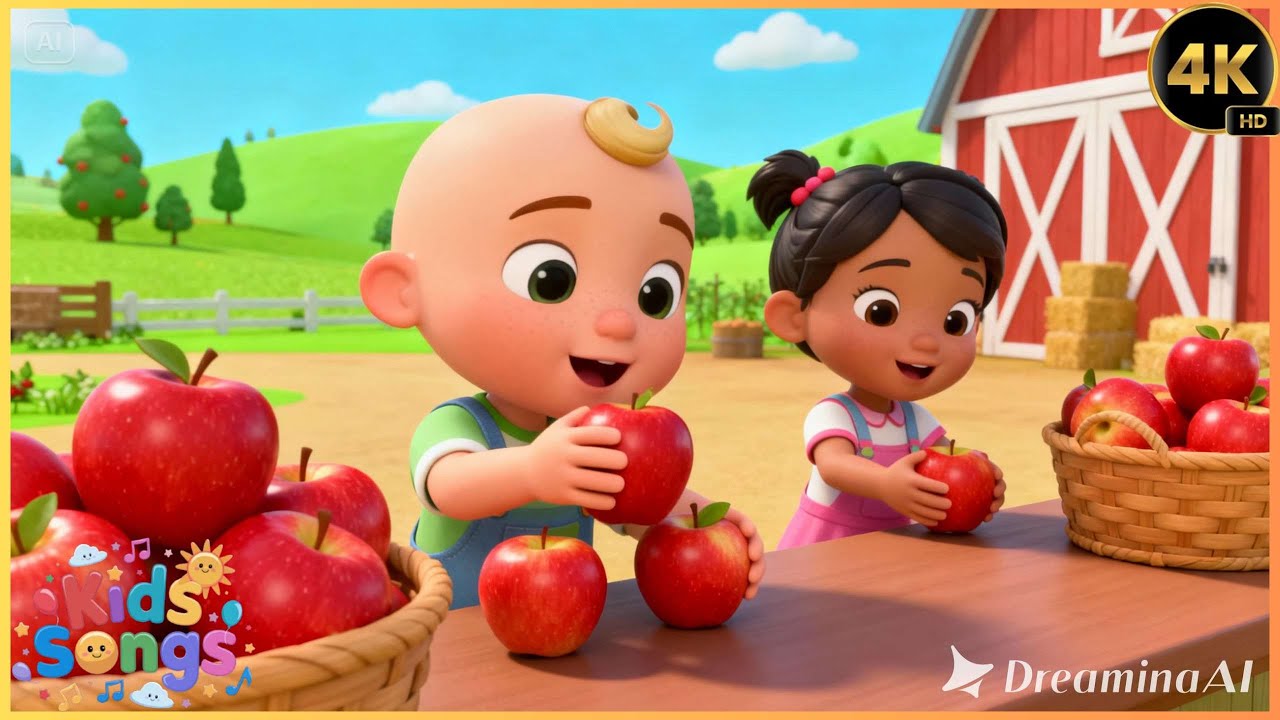 Kids Enjoy Fruit Shop Song 🍎🍌🎶 | Fun Shopping & Learning Song for Kids
