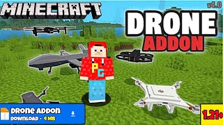 The Ultimate | Drone Addon | for | Minecraft PE 1.21+ | 🔥😱😈 #viralvideo #minecraft #gaming . screenshot 5