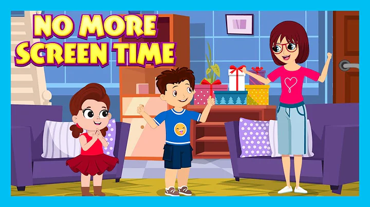 NO MORE SCREEN TIME! 📱 | Tia & Tofu Teach Healthy Habits | Kids Hut Stories