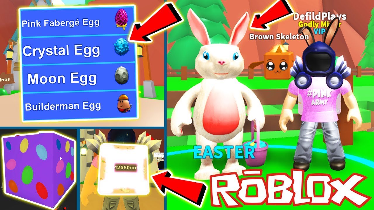 New Easter Event Free Legendary Egg New Easter Ores And More In - builderman roblox egg