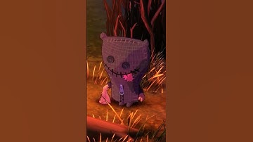 Sackboy in a Halloween RPG?! | LittleBigPlanet x Costume Quest 2 Crossover #shorts #playstation