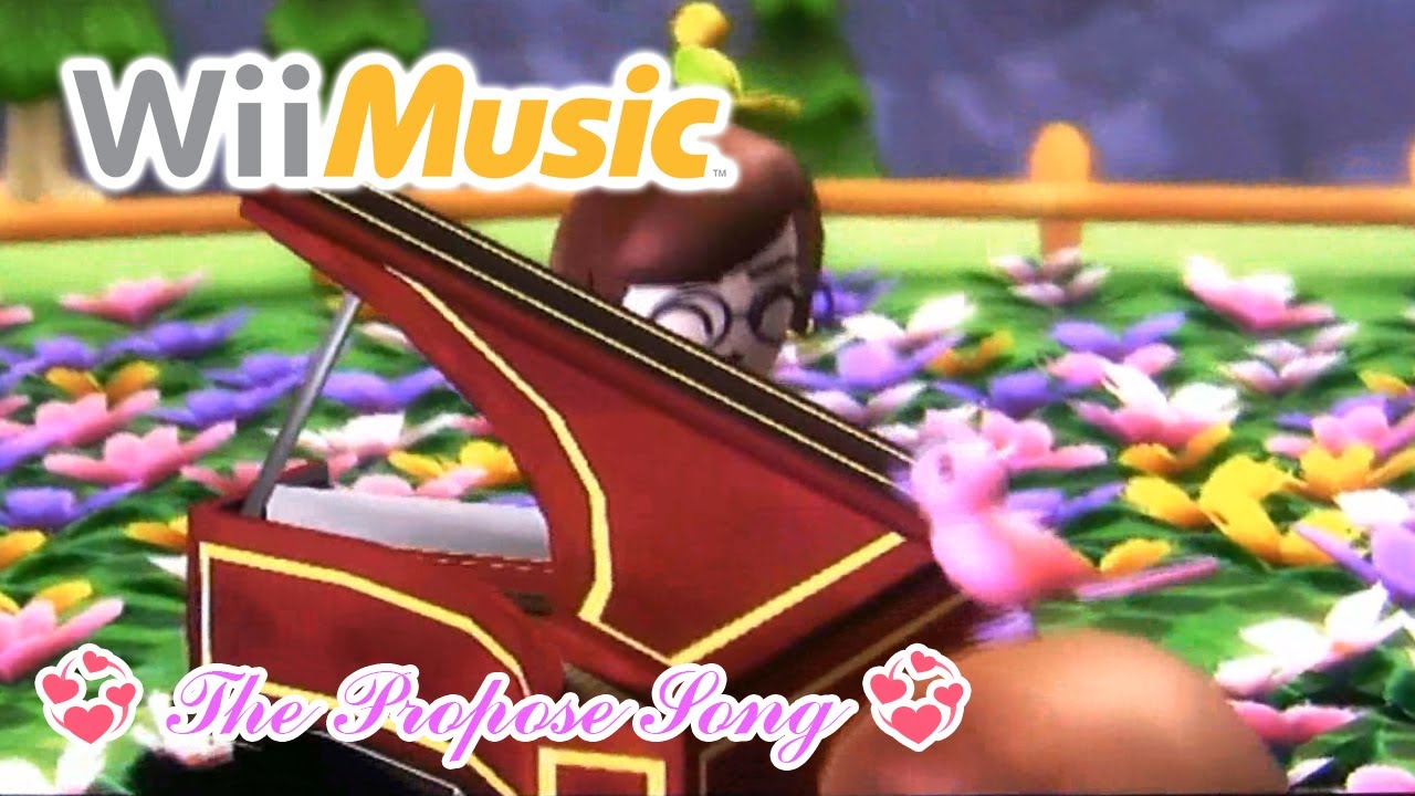 Wii Music The Propose Song YouTube