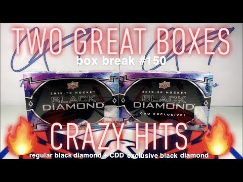 19-20 Black Diamond + Black DIamond CDD Exclusive - Two Box Break - c49HockeyBreaks Box Break #150