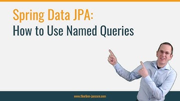 Spring Data JPA: How to Use Named Queries