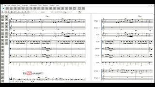Mars MTQ | Drumband Partiture