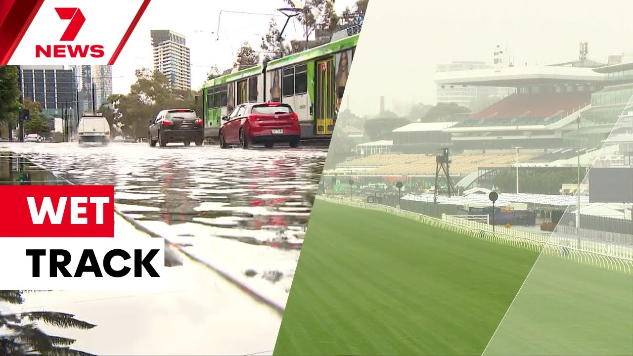 Melbourne Cup eve deluge, but it's full steam ahead for Australia’s great race | 7NEWS