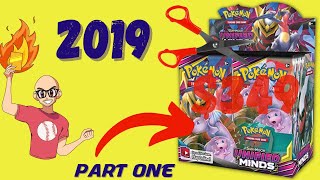 2019 Pokémon TCG - Unified Minds Booster Box Opening| Part 1