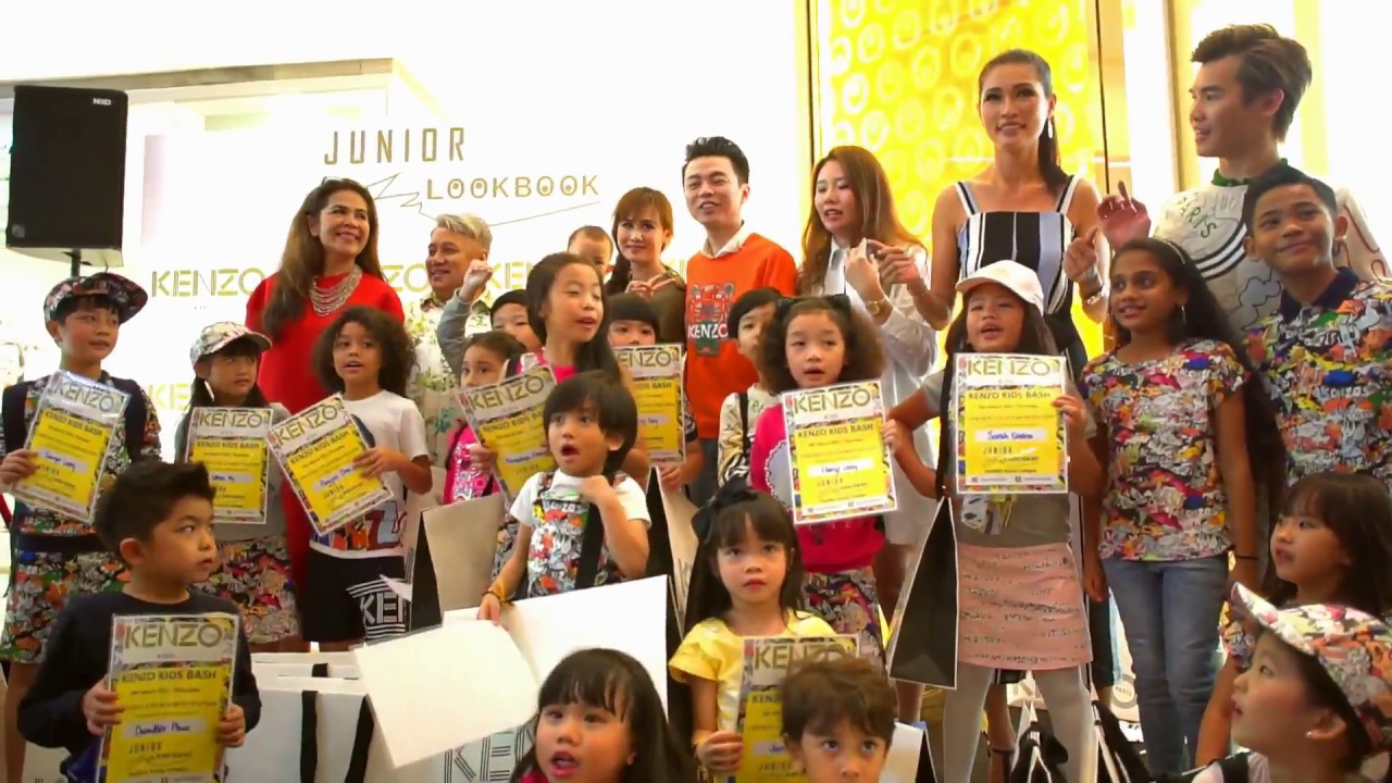 JUNIOR LOOKBOOK FASHION CHANNEL - KENZO KIDS BASH 2017 BY JUNIOR LOOKBOOK PAVILION KL
