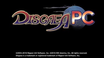 Disgaea PC Part 1: Tutorial