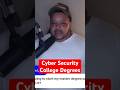 Cyber Security College Degrees