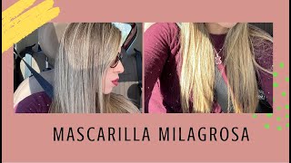 MASCARILLA MILAGROSA (dream long) FUNCIONA? Repara tu cabello| MASCARILLA EFECTO CALOR 🧖🏼‍♀️