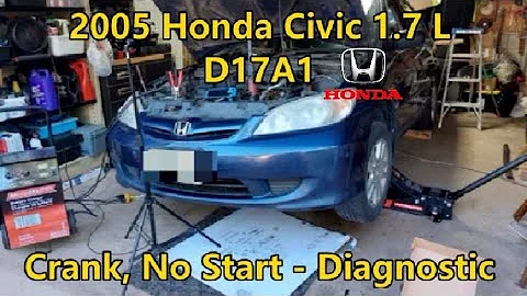 2005 Honda Civic 1.7 - D17A1 - Crank, No Start - Diagnostic - Part 1