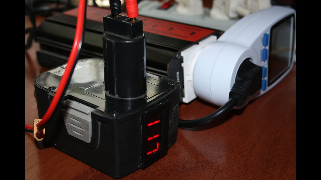 Замена аккумулятора шуруповерта С NICd на Li-ion. Резервный источник ...