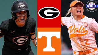#3 Georgia vs #4 Tennessee Highlights | 2024 College Softball Highlights