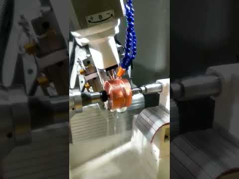 Gear Hobbing Machine For Gear Electrodes Used To Make Precision Helical Gear Mold