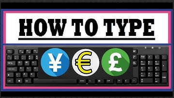 How to Type Pound , Euro,  Yen, CNY, Renminbi Yuan Currency Symbol #currencysymbol #viral #popular