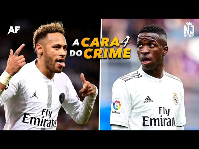 Neymar u0026 Vinicius Jr. ► A CARA DO CRIME 4 ( Bielzin, Poze, Ryan, Cabelinho u0026 Oruam ) @futeditznjr10 class=