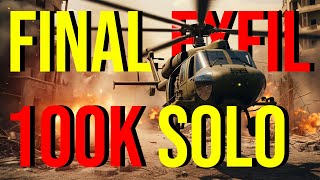 Extracting 100k at Final Exfil as a SOLO in DMZ