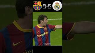 Barcelona vs Real Madrid - Goat Ronaldo vs Goat Messi Match #football #youtube #shorts