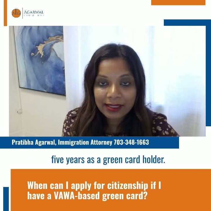 Can I Apply For The Emerald Advance Online When can I apply for citizenship if I have a VAWA-based green card? #