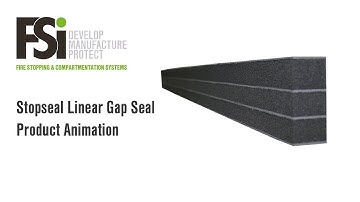 FSi Stopseal linear Gap Seal Animation