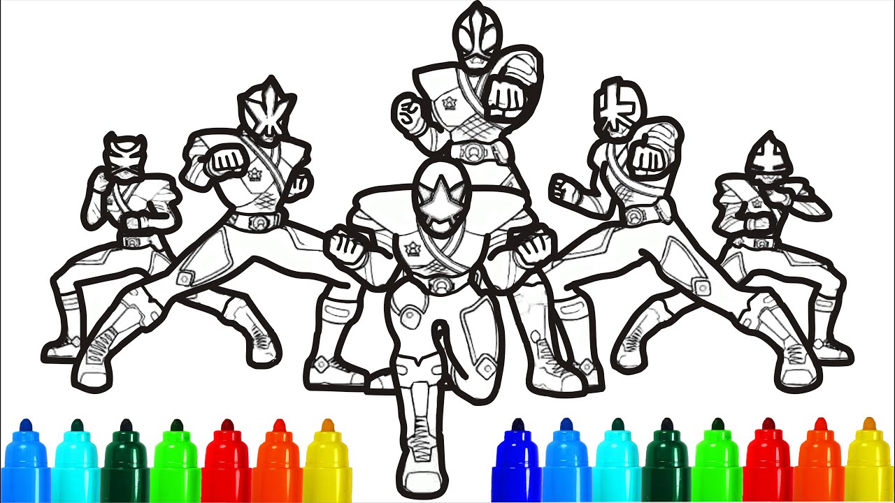 Featured image of post Miniforce Rangers Coloring Pages He will surely love it