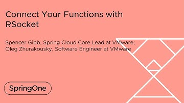 Connect Your Functions with RSocket