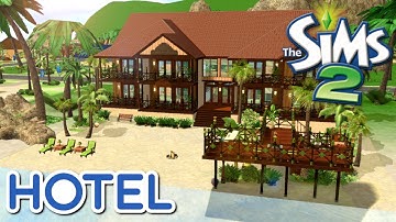 🏖️ SEAWATER BEACH HOTEL || The Sims 2: Speed Build