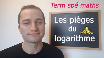 Les pièges de la fonction logarithme 😲  #Terminale spécialité maths