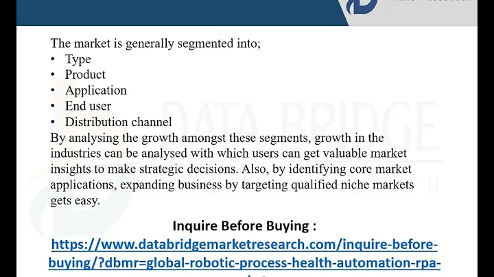 Global Robotic Process health automation RPA Market