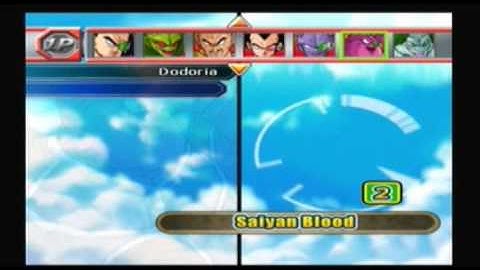 Dragon Ball z Budokai Tenkaichi 2 - Character list