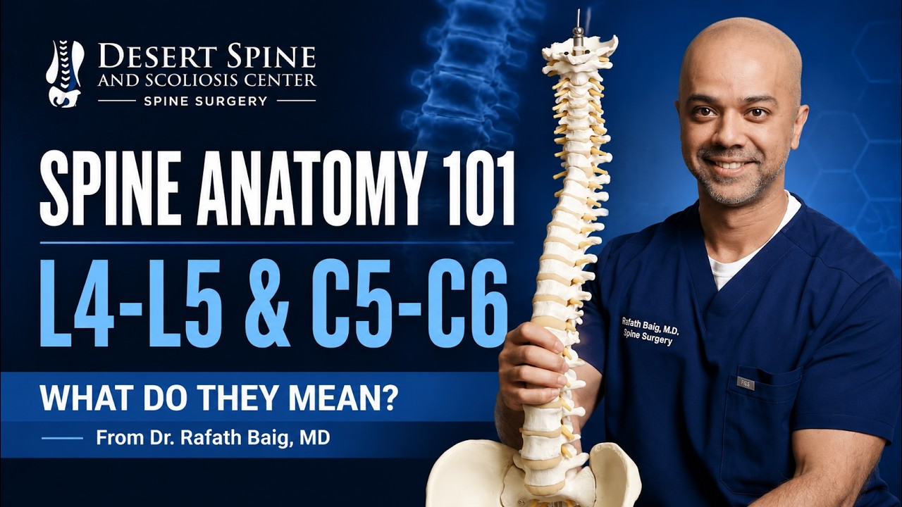 Spine Anatomy 101: What Does "L4-L5" or "C5-C6" Even Mean?