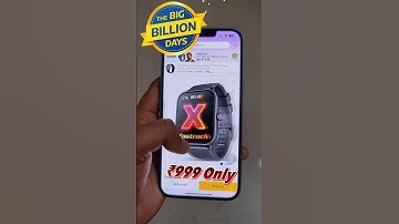 Very cheapest Fastrack X Smartwatch in Flipkart BBD sale 2023 ⚡️🤩 #shorts
