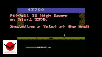 Activision Pitfall II High Score on the Atari 5200