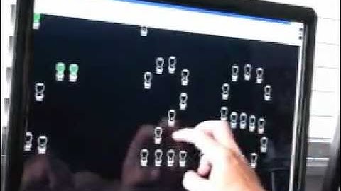 LightFactory Layout View - Multi touch demo