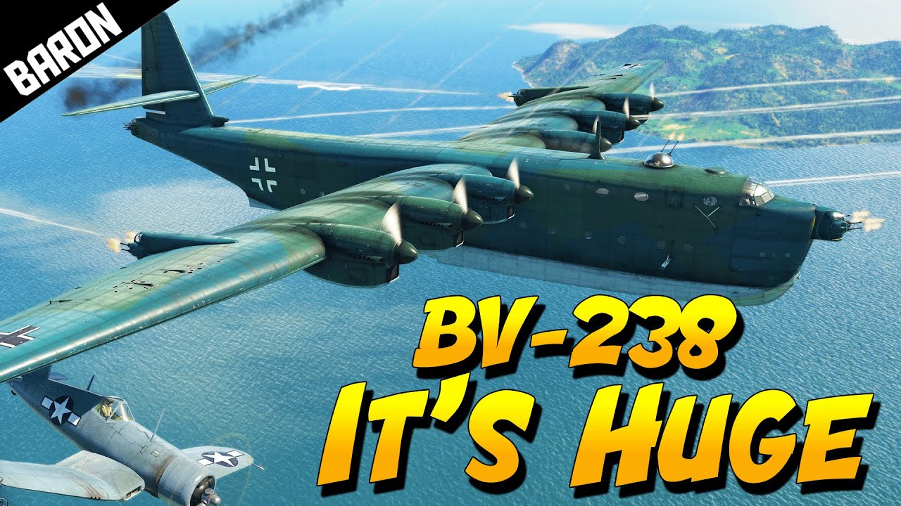 BV-238 NEW Huge Flying Boat, Donald Trump Endorsed - War ...