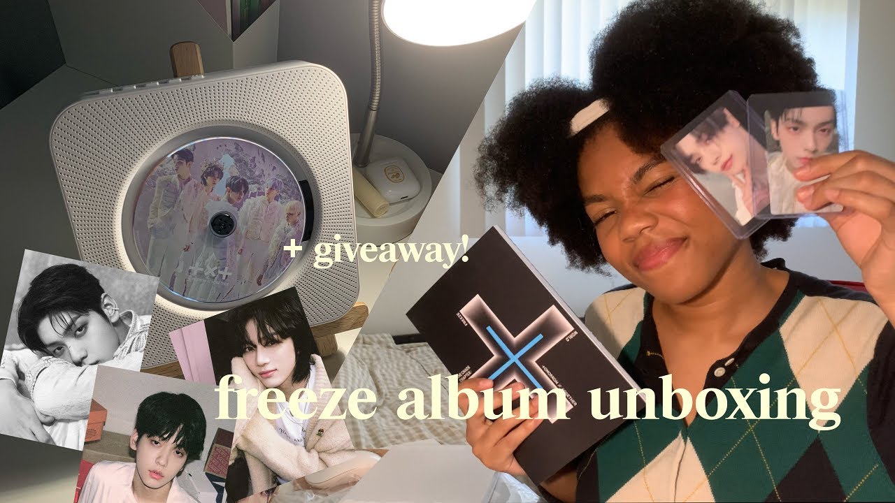 txt the chaos chapter: freeze album set unboxing + giveaway (closed)