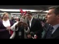 Justin Trudeau en entrevue dans le métro de Montréal