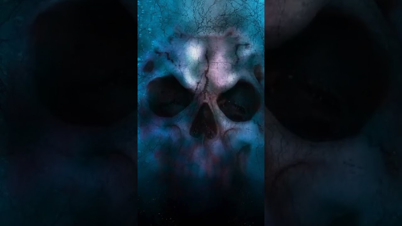 Be Afraid Very Bestskullanimstions Aeedomeanimstions Animatedskull Halloweenshort