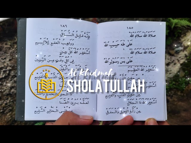 Sholatullah (Al Khidmah) Lirik Arab class=