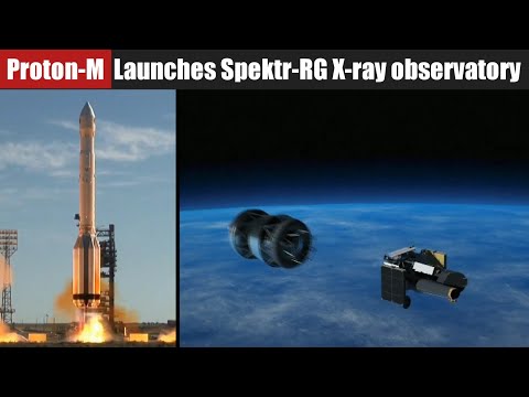 Proton-M Rocket Successfully launches Spektr-RG X-ray observatory from Baikonur | Highlights