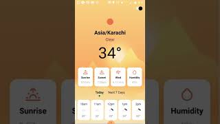 Its a Weather App | React-Native | Project screenshot 1